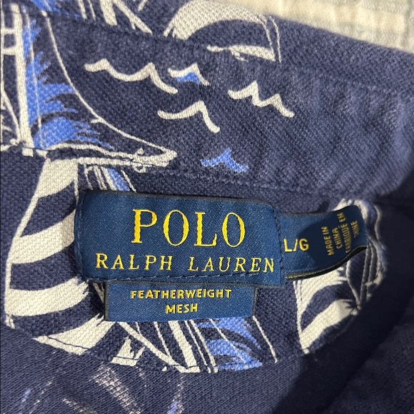 Polo by Ralph Lauren Sailboat Print Polo Shirt - Picture 2 of 3